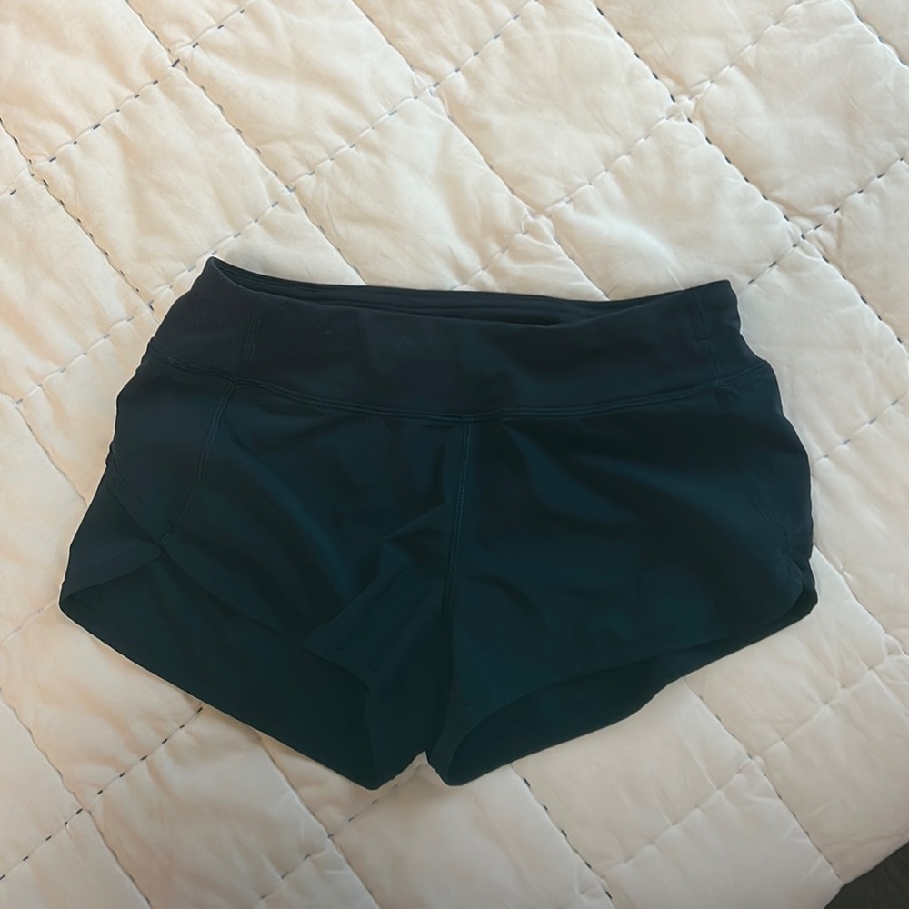 Ivivva by lululemon navy speedy shorts size 12